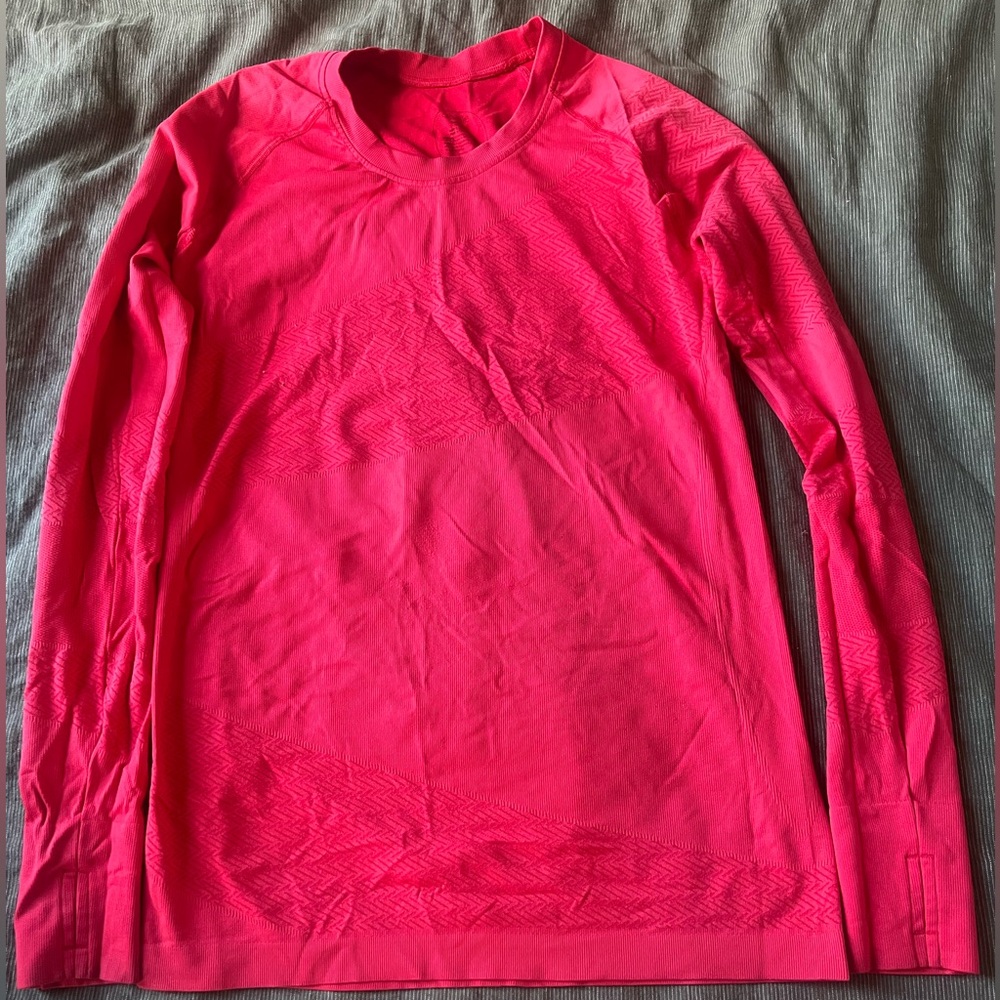 Oiselle Women’s Long Sleeve Running Top. Medium.